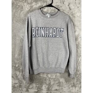 Reinhardt University Champion Sweatshirt Men's M Gray College Athletic Style